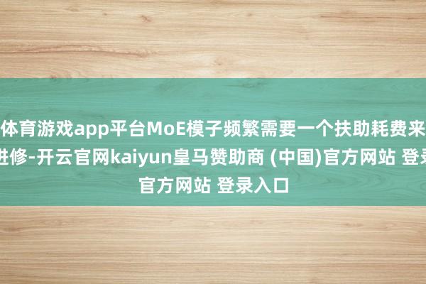 体育游戏app平台MoE模子频繁需要一个扶助耗费来匡助进修-开云官网kaiyun皇马赞助商 (中国)官方网站 登录入口